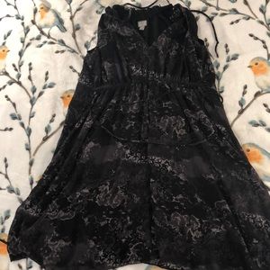 Converse purple/black sleeveless dress sz S